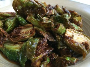 Cooked Brussels Dressed